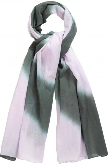Ulla Popken Batik Striped Scarf Lavender - Acessórios - 