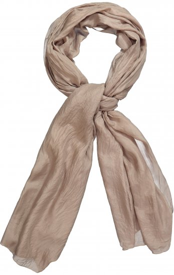 Ulla Popken Silk Scarf Camel - Acessórios - 