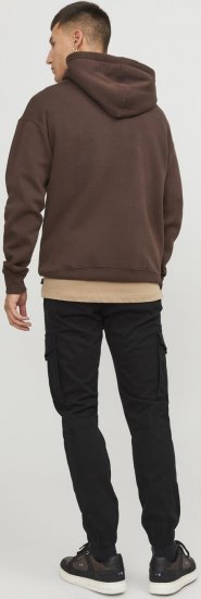 Jack & Jones Paul Flake Cargo Pants Black - Jeans & calças - Jeans & Calças Tamanhos Grandes Homem