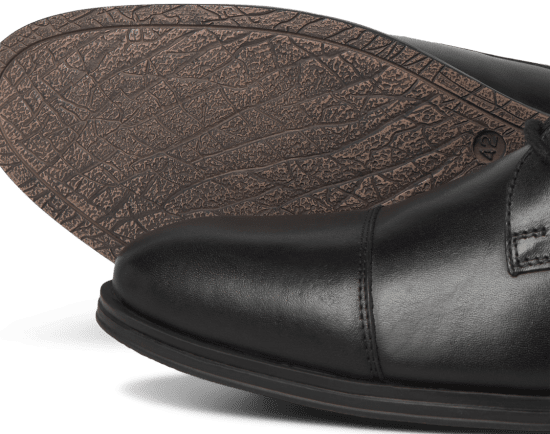 Jack & Jones Raymond Leather Shoes Anthracite - Calçado de homem 40-52 - 