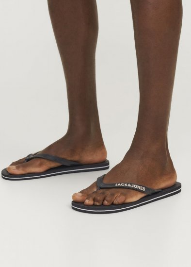 Jack & Jones Basic Flip Flop Slippers Anthracite - Calçado de homem 40-52 - 