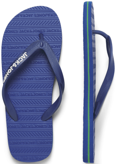 Jack & Jones Basic Flip Flop Slippers Blue Quartz - Calçado de homem 40-52 - 
