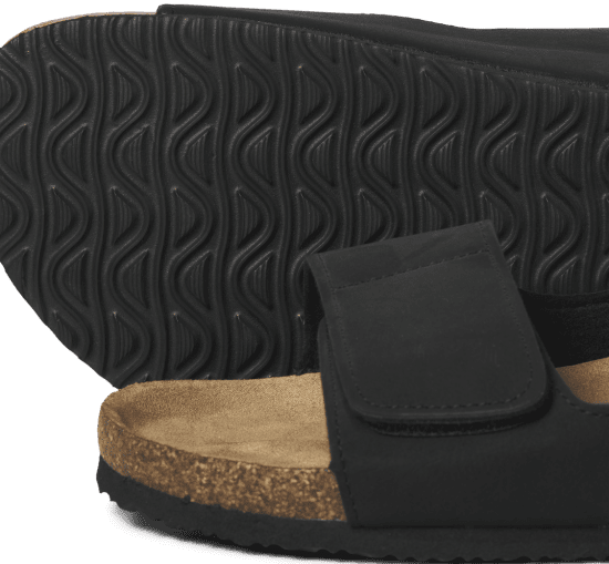 Jack & Jones Central Strap Sandals Anthracite - Calçado de homem 40-52 - 