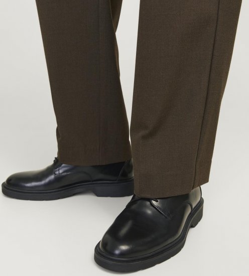 Jack & Jones Dax Leather Lace Shoes Anthracite - Calçado de homem 40-52 - 