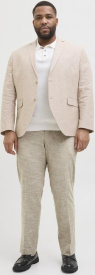 Jack & Jones Riviera Dress pants Beige - Jeans & calças - Jeans & Calças Tamanhos Grandes Homem