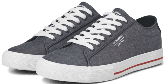 Jack & Jones Ryder Canvas Sneakers Chambray Blue - Calçado de homem 40-52 - 