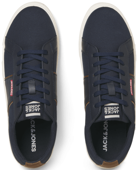 Jack & Jones Watmos Canvas Sneakers Navy Blazer - Calçado de homem 40-52 - 