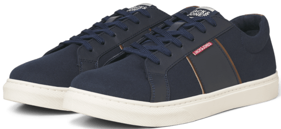Jack & Jones Watmos Canvas Sneakers Navy Blazer - Calçado de homem 40-52 - 