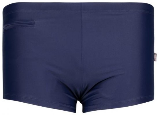 ADAMO 141723 Men's Plus Size Swim Trunks – Short Leg, Pocket, Navy Blue - Roupa Interior & natação - Roupa interior Homem Tamanhos Grandes