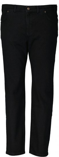 Adamo 5-Pocket Regular Rise Jeans Black - Jeans & calças - Jeans & Calças Tamanhos Grandes Homem