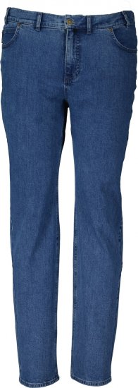 Adamo 5-Pocket High Rise Jeans Medium Blue - Jeans & calças - Jeans & Calças Tamanhos Grandes Homem