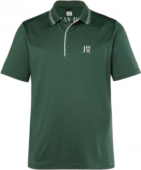 JP1880 QuickDry ProLine Tennis Polo Shirt Dark Green - Roupa Desportiva & Outdoor - Roupa Desportiva Tamanhos Grandes
