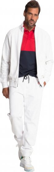 JP1880 Tennis Sweatshirt Snow White - Roupa desportiva & Outdoor - Roupa Desportiva Tamanhos Grandes