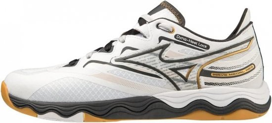 Mizuno 81GA232502 Sneakers White/Black/Gold - Calçado de homem 40-52 - 