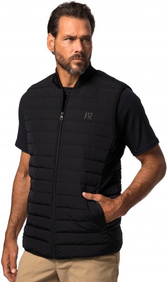 JP1880 Guilted College Collar Golf Vest Dark Navy - Roupa desportiva & Outdoor - Roupa Desportiva Tamanhos Grandes