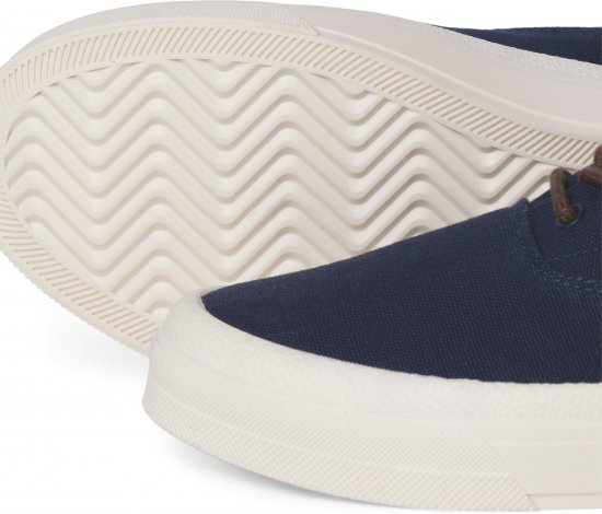 Jack & Jones Lington Canvas Sneakers Navy Blazer - Calçado de homem 40-52 - 