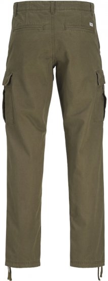 Jack & Jones KANE BARKLEY Cargopants Khaki - Jeans & calças - Jeans & Calças Tamanhos Grandes Homem