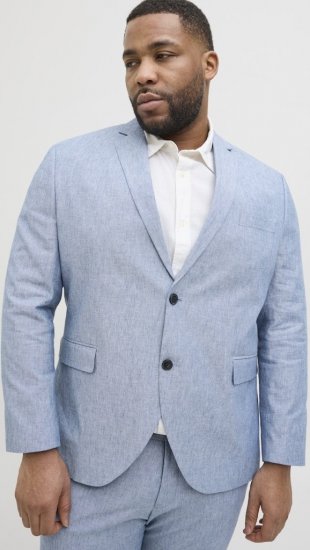 Jack & Jones Riviera Blazer Nautical Blue - Fatos - Fatos de Homem Tamanhos Grandes