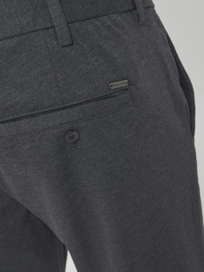 Jack & Jones Marco Cooper Chino Pants Dark Grey Melange - Jeans & calças - Jeans & Calças Tamanhos Grandes Homem