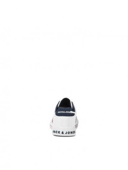 Jack & Jones Gorgon Sneakers Bright White - Calçado de homem 40-52 - Sapatilhas de Homem 40-52
