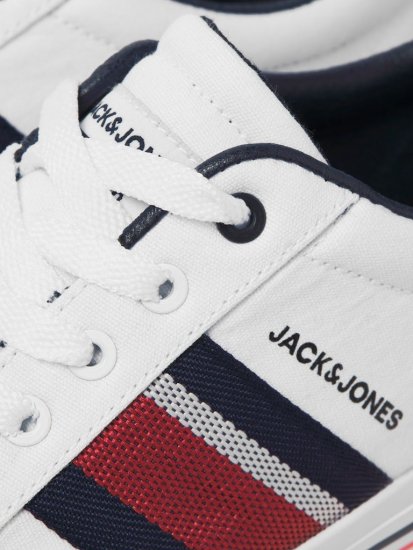 Jack & Jones Gorgon Sneakers Bright White - Calçado de homem 40-52 - Sapatilhas de Homem 40-52