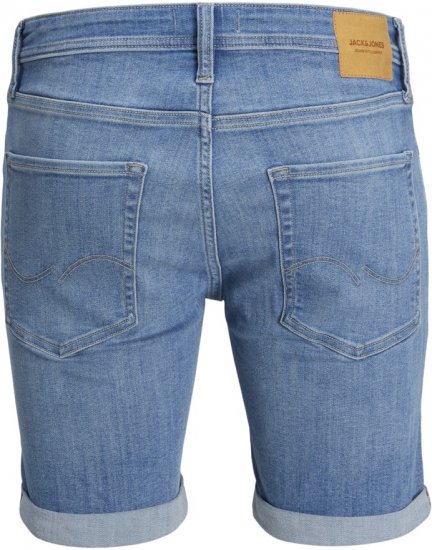 Jack & Jones Rick Original Shorts Blue Denim - Calções - Calções Homem Tamanhos Grandes
