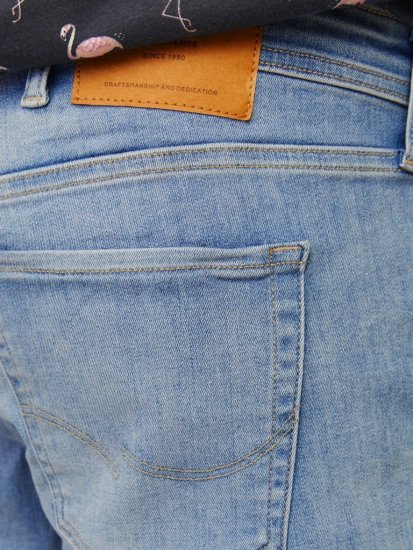 Jack & Jones Rick Original Shorts Blue Denim - Calções - Calções Homem Tamanhos Grandes