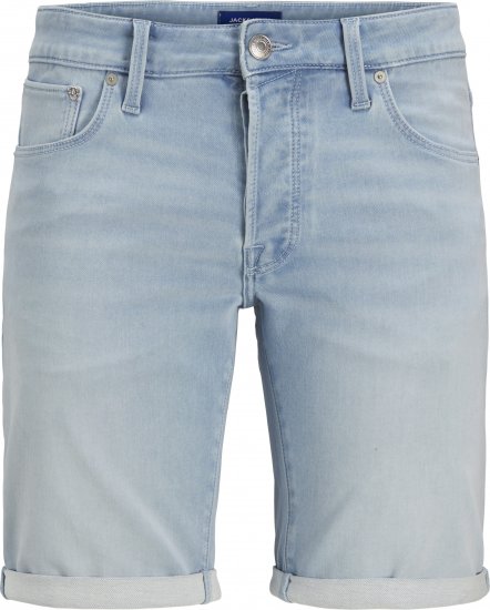 Jack & Jones Rick Icon I.K. Shorts Blue Denim - Calções - Calções Homem Tamanhos Grandes