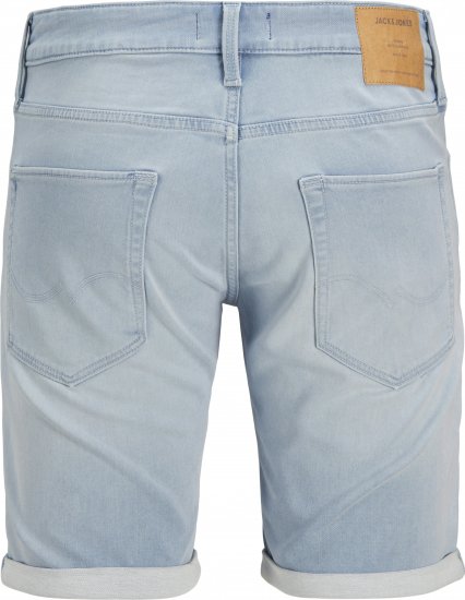 Jack & Jones Rick Icon I.K. Shorts Blue Denim - Calções - Calções Homem Tamanhos Grandes