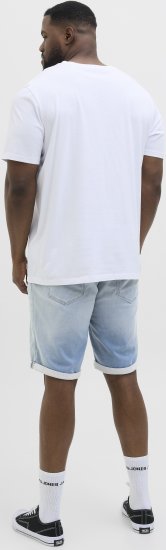 Jack & Jones Rick Icon I.K. Shorts Blue Denim - Calções - Calções Homem Tamanhos Grandes