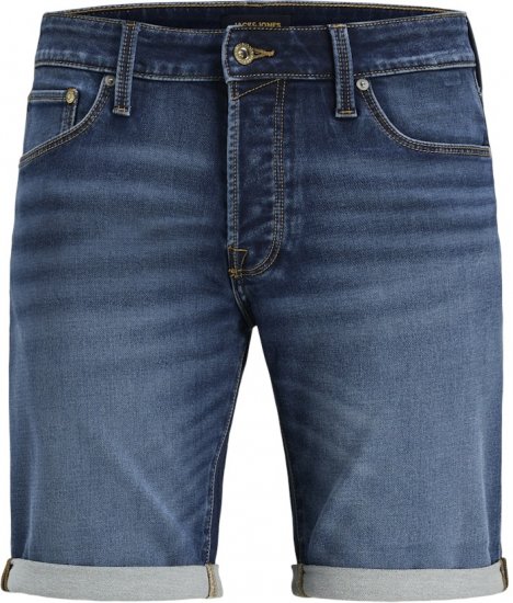 Jack & Jones Rick Con I.K. SHORTS GE 132 SN Blue Denim - Calções - Calções Homem Tamanhos Grandes