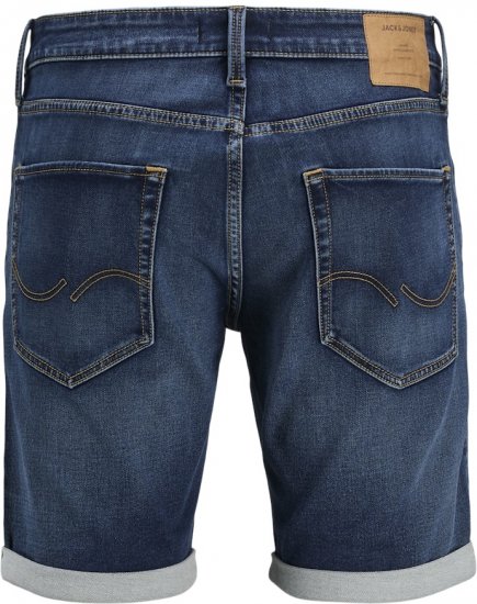 Jack & Jones Rick Con I.K. SHORTS GE 132 SN Blue Denim - Calções - Calções Homem Tamanhos Grandes