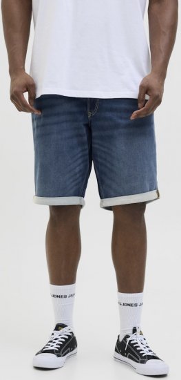 Jack & Jones Rick Con I.K. SHORTS GE 132 SN Blue Denim - Calções - Calções Homem Tamanhos Grandes