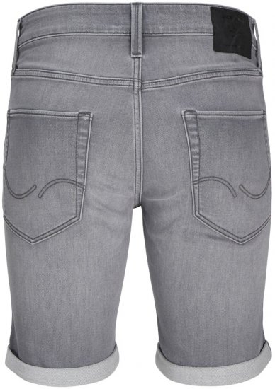Jack & Jones Rick Icon I.K. GE 063 Shorts Grey Denim - Calções - Calções Homem Tamanhos Grandes