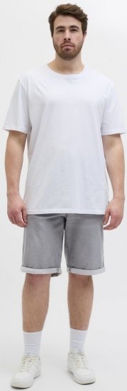 Jack & Jones Rick Icon I.K. GE 063 Shorts Grey Denim - Calções - Calções Homem Tamanhos Grandes