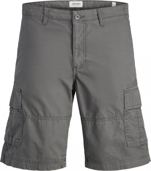 Jack & Jones Cole Mateo Cargo Shorts Castlerock - Calções - Calções Homem Tamanhos Grandes