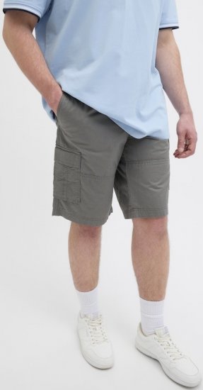 Jack & Jones Cole Mateo Cargo Shorts Castlerock - Calções - Calções Homem Tamanhos Grandes