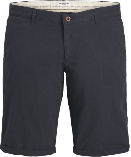 Jack & Jones Marco Erik Chino Shorts Navy Blazer - Calções - Calções Homem Tamanhos Grandes