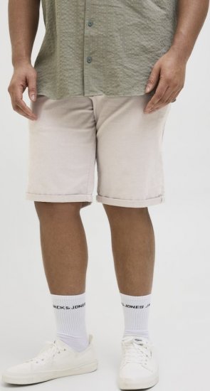 Jack & Jones Marco Erik Chino Shorts Grey - Calções - Calções Homem Tamanhos Grandes