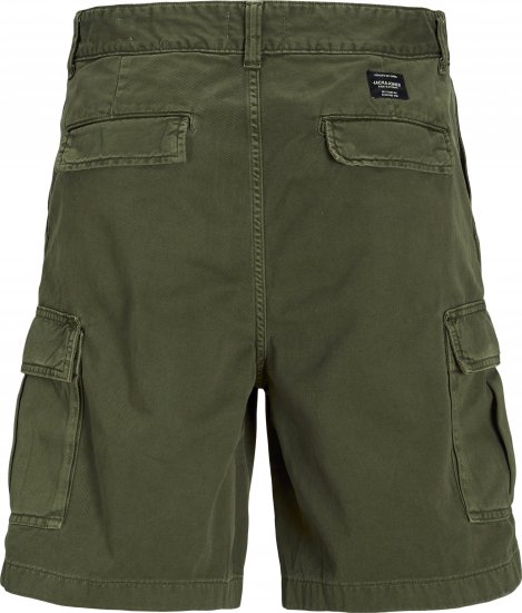 Jack & Jones Karl Avery Cargo Shorts Green - Calções - Calções Homem Tamanhos Grandes