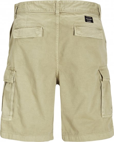 Jack & Jones Karl Avery Cargo Shorts Beige - Calções - Calções Homem Tamanhos Grandes