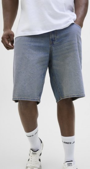 Jack & Jones Alex Original SQ171 Shorts Blue Denim - Calções - Calções Homem Tamanhos Grandes