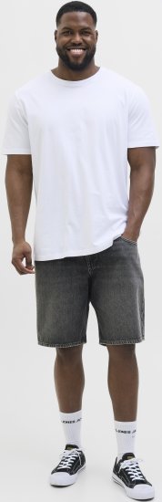 Jack & Jones Tony Original Denim Shorts Black - Calções - Calções Homem Tamanhos Grandes