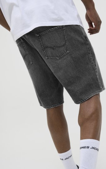 Jack & Jones Tony Original Denim Shorts Black - Calções - Calções Homem Tamanhos Grandes