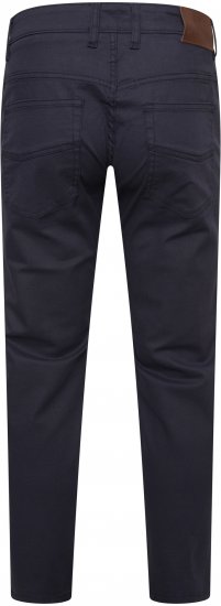 Kam Jeans 265 5 Pocket Weave Stretch Pants Navy - Jeans & calças - Jeans & Calças Tamanhos Grandes Homem