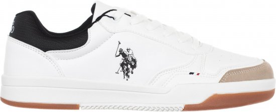 U.S. POLO ASSN. Steve - Men's Sneakers White - Calçado de homem 40-52 - 