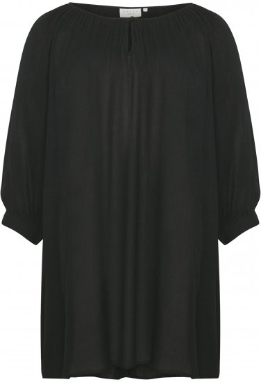 Kaffe Curve Ami Manga 3/4 Túnica Preto profundo - T-shirts - 