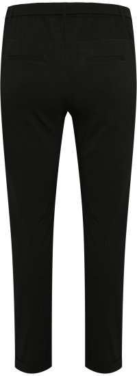 Kaffe Curve Jia Calças com cinto Preto profundo - Jeans & Calças Femininas em Tamanhos Grandes – Plus Size - 