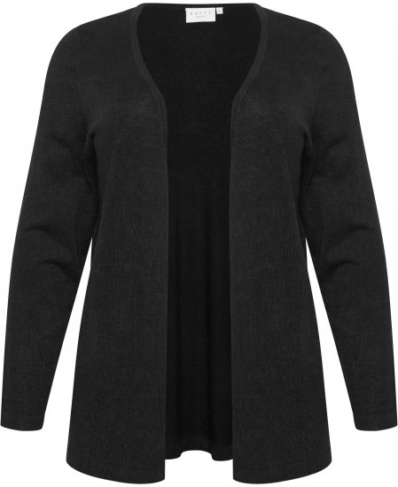 Kaffe Curve Farsia Casaco de malha Preto profundo - Sweatshirts & hoodies - 