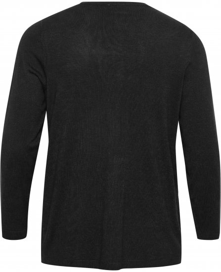 Kaffe Curve Farsia Casaco de malha Preto profundo - Sweatshirts & hoodies - 